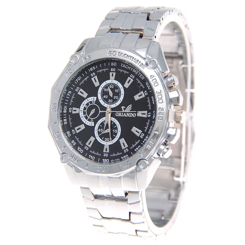 
Hot Selling Mens Watches Quartz Business Classic Trendy Stainless Steel Men Watch OEM 