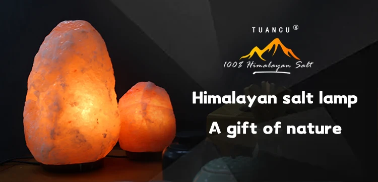 Bedroom  Crystal pink Natural Handcraft Dimmer Switch Himalayan Rock Salt  Light High Quality Himalayan Salt Lamps Night Light