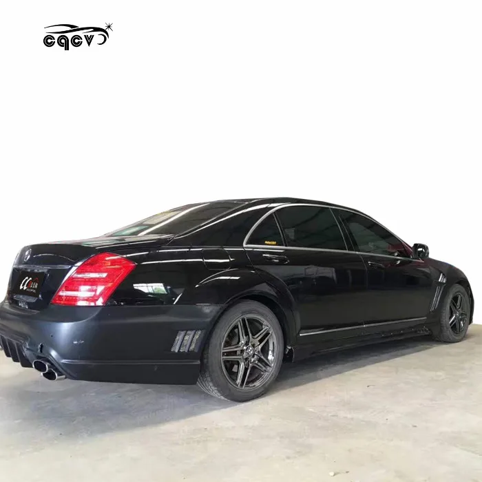 Good fitment WD style body kit for Mercedes Benz s class W221 front bumper rear bumper for s320 s400 facelift