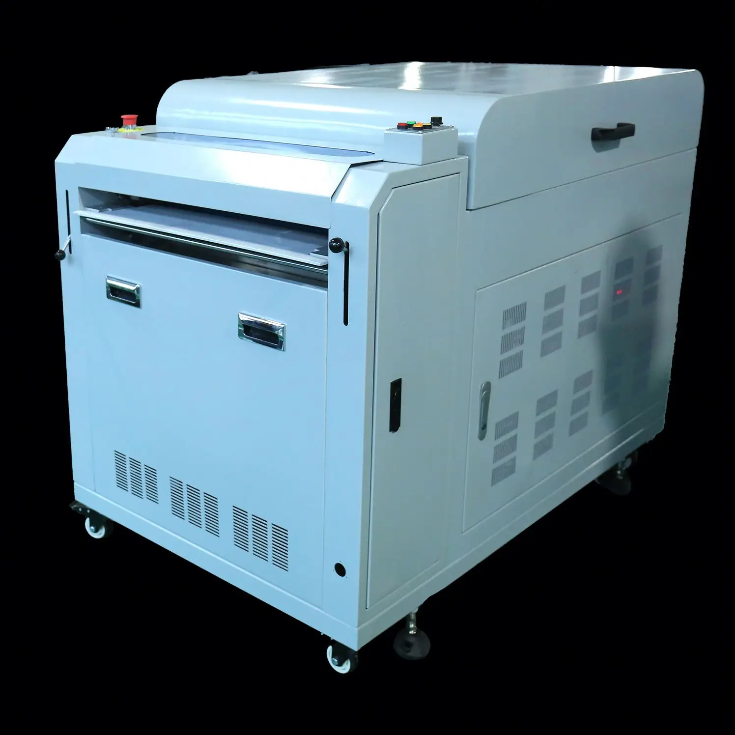 Двойной 100 PRO UV Coater на водной основе 24 дюйма 650 мм Uv машина A2 для ламинирования бумаги нанесения покрытия все в одной машине