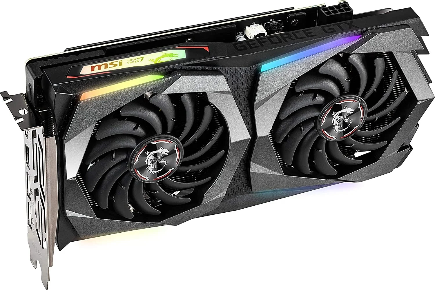  Professional For Game MSI GeForce GTX 1660s 1660ti 1660 2070 Video card 6GB Gaming Dual Fan GPU