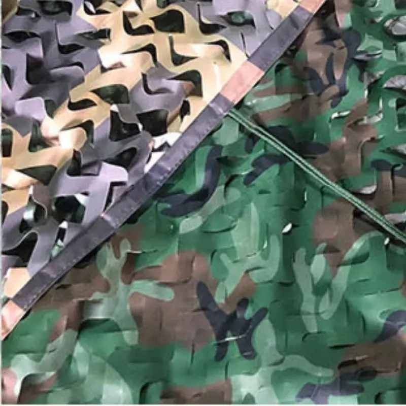 Durable camouflage polyester mesh