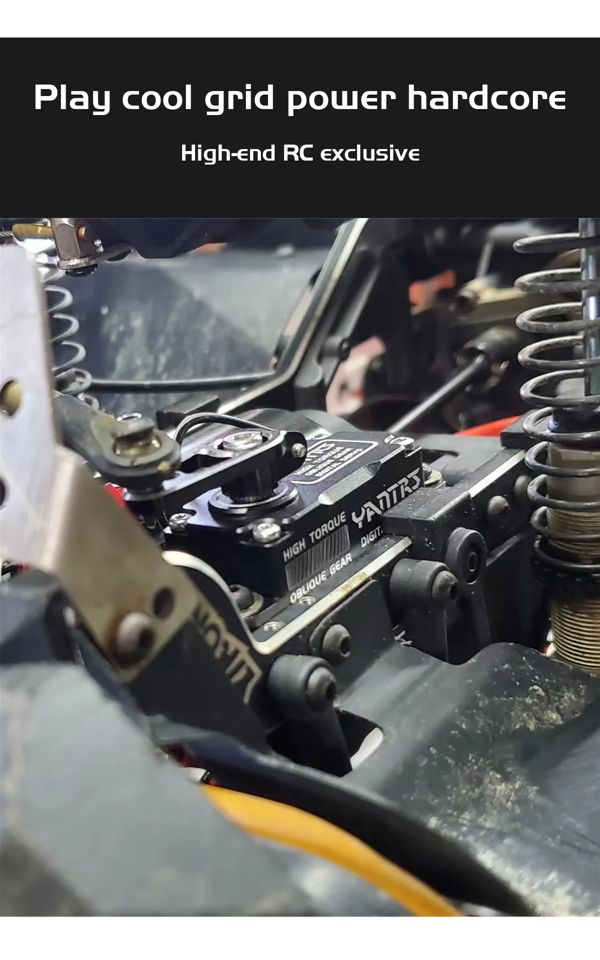 OEM ODM BHS-4055MGX 55KG Digital HV Torque Servo Metal Gear Brushless RC Servo Motor