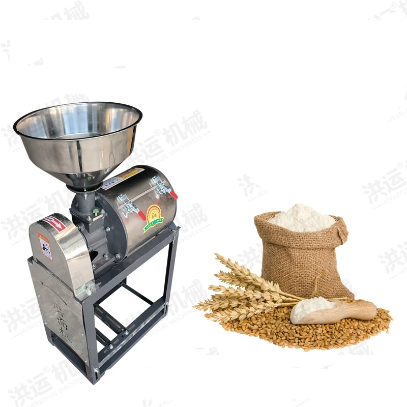 Мельница для пшеничной/кукурузной муки полностью автоматическая мукомольная мельница с пятью зернами и разными