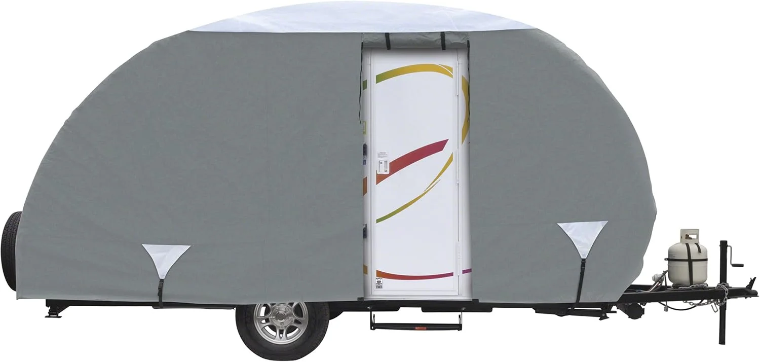 ATLI Teardrop Trailer Cover Caravan Cover Waterproof RV Motorhome Cover