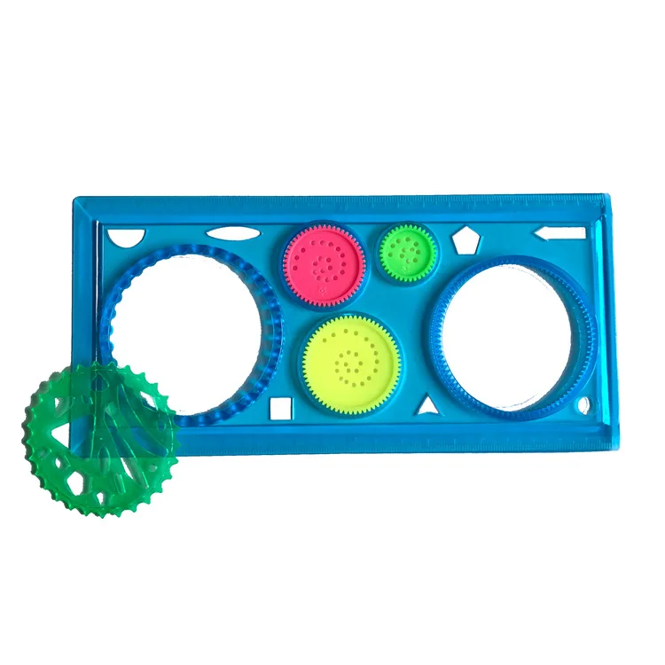 Линейка 20 см Сантиметр двойная шкала интеллектуальный калейдоскоп игрушки многофункциональная Двусторонняя доска для рисования детей