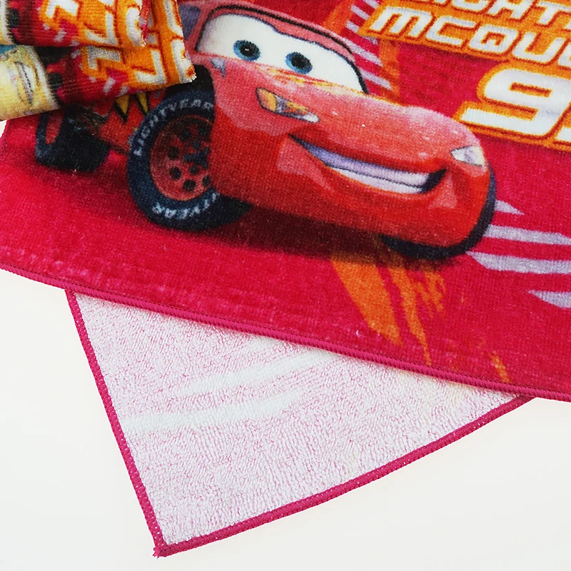 
Custom photo digital printing 100% Cotton hand towels for Kids cartoon personalized towel 