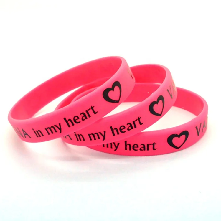 Оптовая продажа индивидуальный Id браслет силиконовый 20 мм спортивный светящийся резиновый