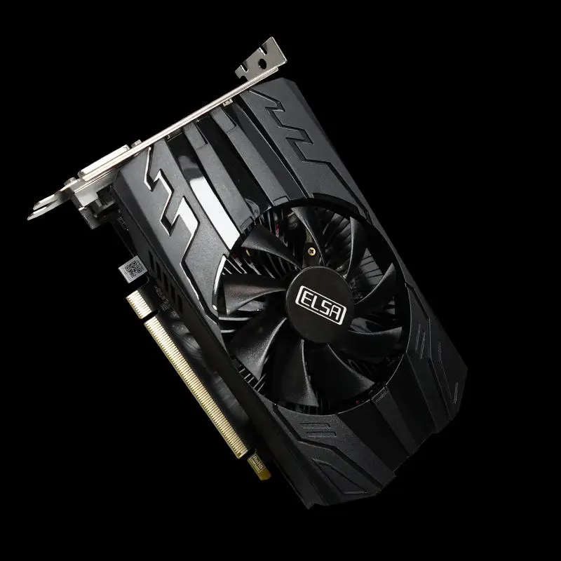 High Quality DP/HD/DVI GDDR5 4G/128BIT Single Fan GTX1650 Chipset Graphics Card For Computer