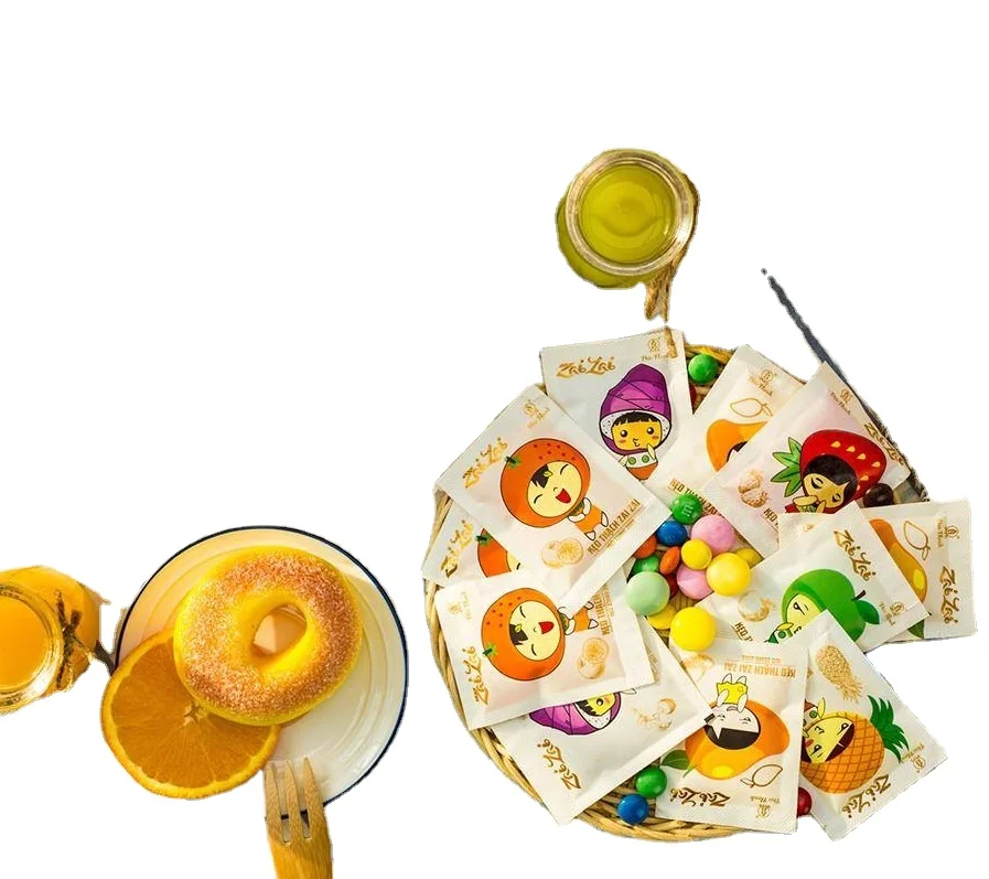 Вьетнам производитель поставки Zai желе пудинг конфеты Милая упаковка для детей 350 г пакет специальное предложение