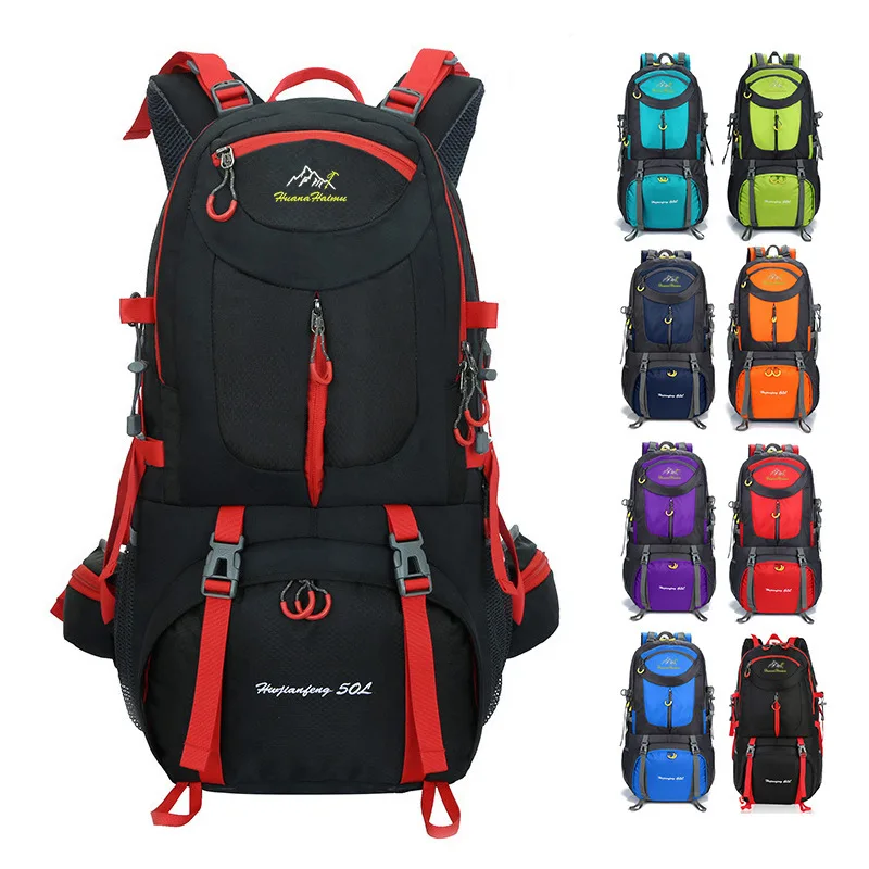 40L,50L,60L Outdoor Sport Travel Daypack for Climbing Touring Waterproof Lightweight Hiking Backpack