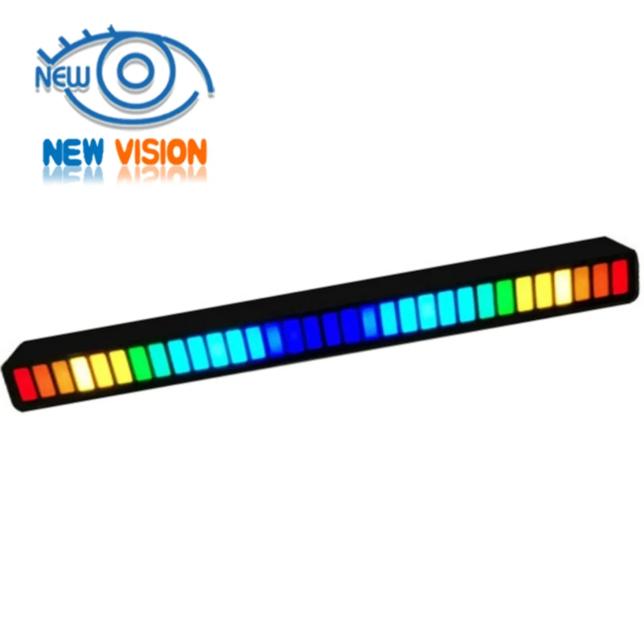 
2021 Atmosphere Light Sound Control Pickup Rhythm Light Dazzle Color Car Table Top Reform LED Color Light 