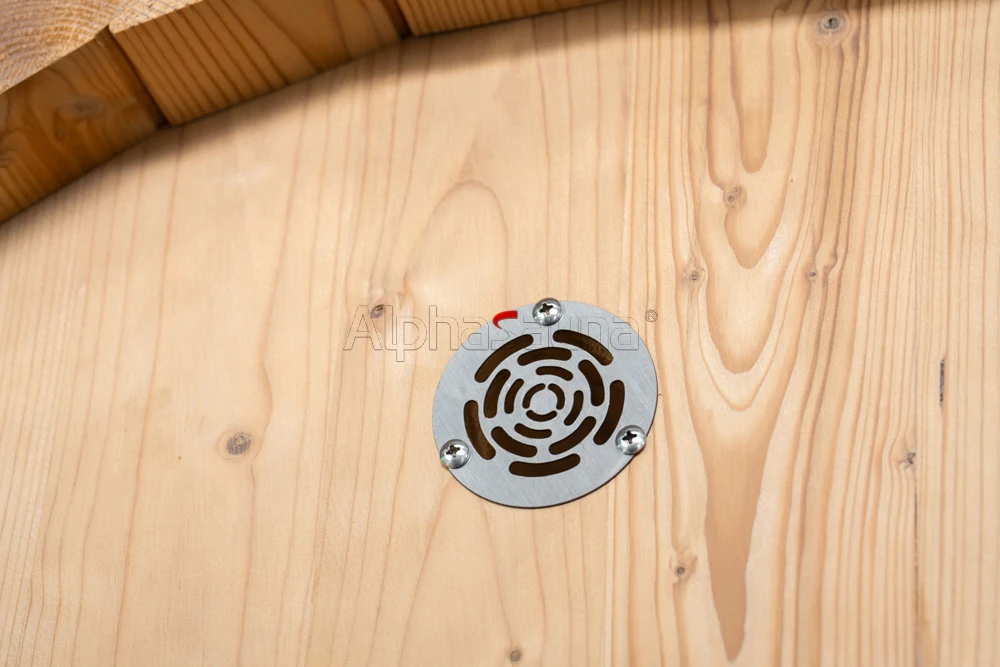 Outdoor Sauna And Rest Area Timber House Prefabricated Spa Tubs Sauna Rooms Out Bath tube