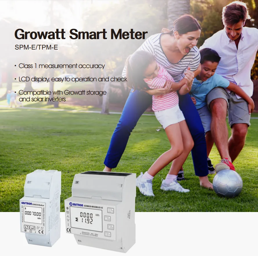 Wholesale Growatt  Accessories Smart Meter Solar Energy System Meter  Three Phase Meter Smart wifi Meter for Inverter