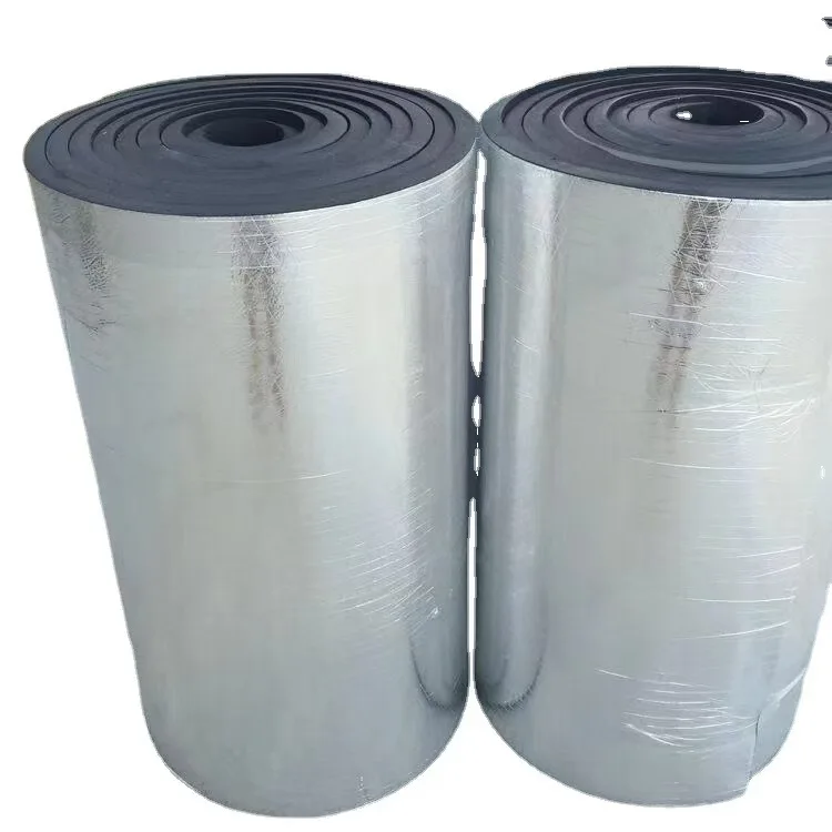 UET closed cell PVC/NBR black rubber insulation self adhesive thermal insulation rubber foam sheet