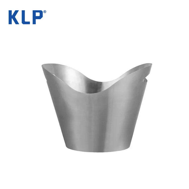 KLP китайское производство oem Серебряный из нержавеющей стали бар Вода Вино Шампанское ведро для льда с двойной
