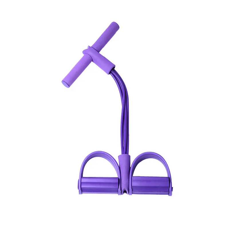 Four tube pedal  pull rope leg pull rope sit up  abdominal fitness  Gym Exercise Training Equipment