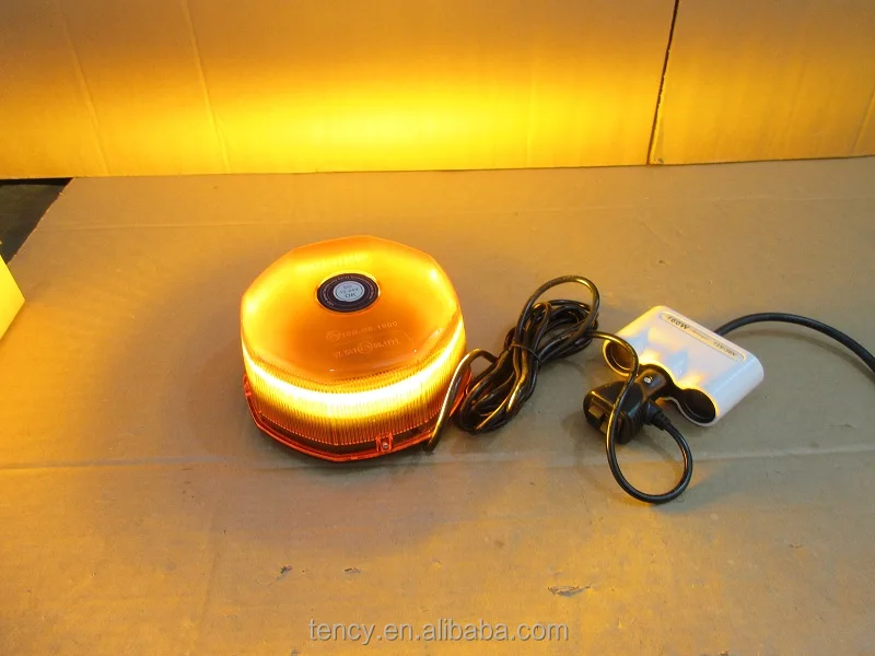 48pcs SMD DC12-24V R10 car warning beacon with magnet E-MARK warning light