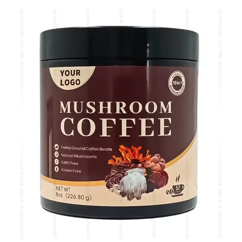 Настраиваемый Львиная Грива Chaga гриб кофе растворимый травяной грибной для органических продуктов