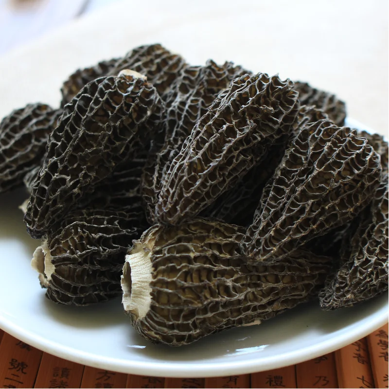 Hot Selling Dried and Fresh Morel Mushroom High Quality Cultivated Morchella Whole Part Raw and Dried Processing Box Packed