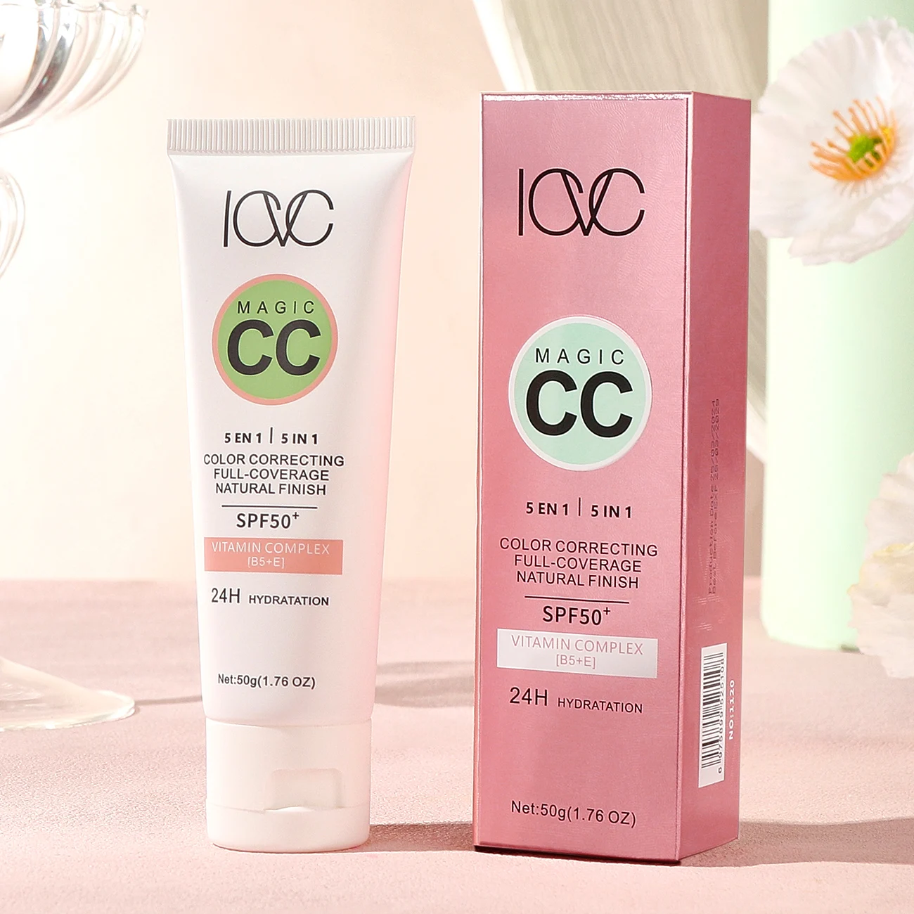 BB & CC Cream Liquid Foundation for All Skin Concealer Oil Control Cosmetics Brighten Skin Makeup Cream