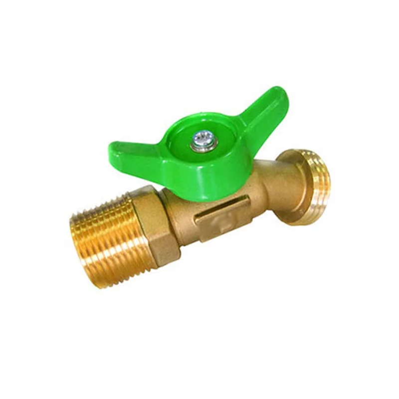 
Free lead brass Boiler Drain with MIP Thread and Hose Thread 