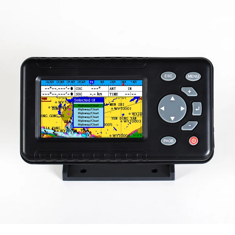 YSP 4.3inch GPS maritime navigation plotter with AIS multifunctional wireless