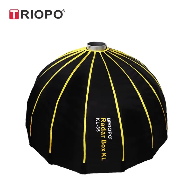 Portable 85 CM Easy Lock Collapsible Silver Beauty Dish Diffuser Speedbox Quick Folding Softbox With Bowens Mount For Studio