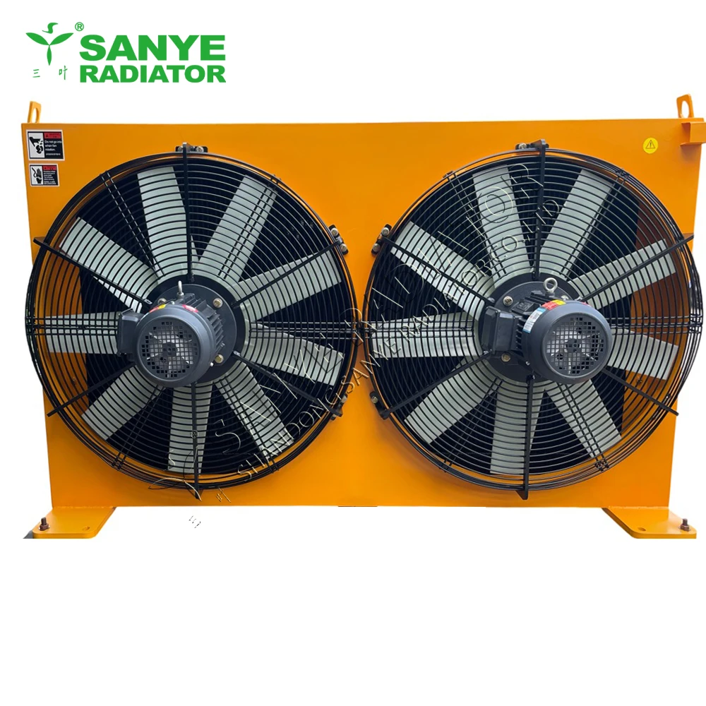 SANYE Factory Generator Wheel Loader Dual Fan Hydraulic Oil Cooler