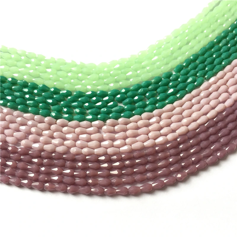 
3x5 seed beads crystal beads glass faceted beads for jewelry making 