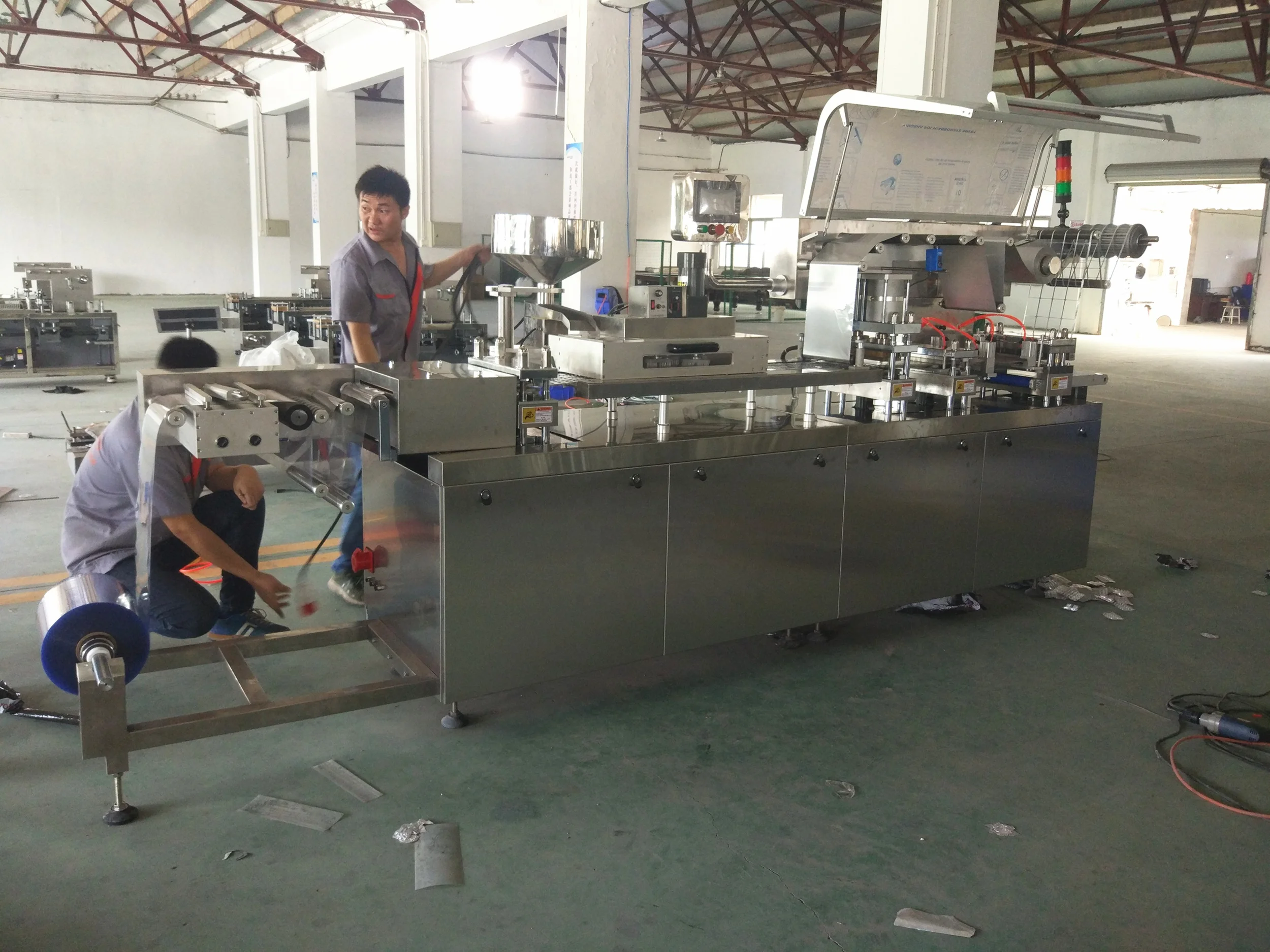 Automatic Vial Bottle Ampoule Blister Packing Machine