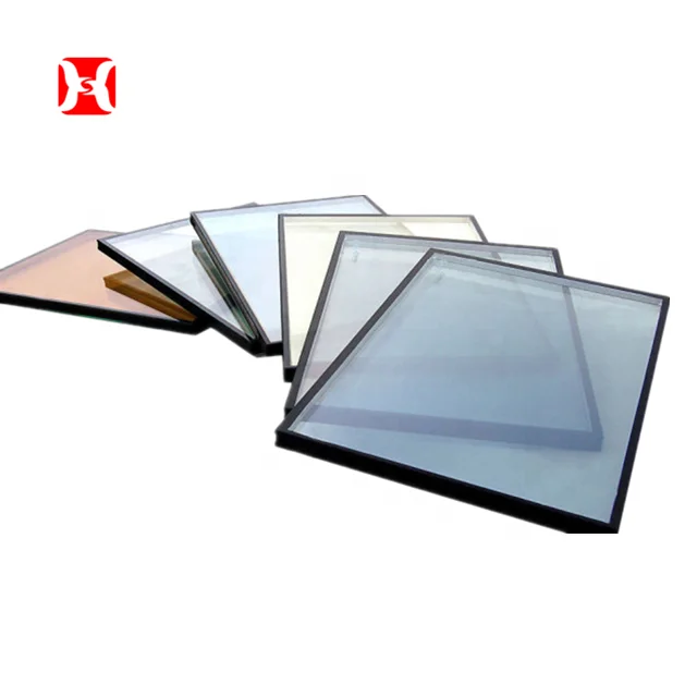 Double Glazing Tempered hollow glass for construction bullet proof window door glass
