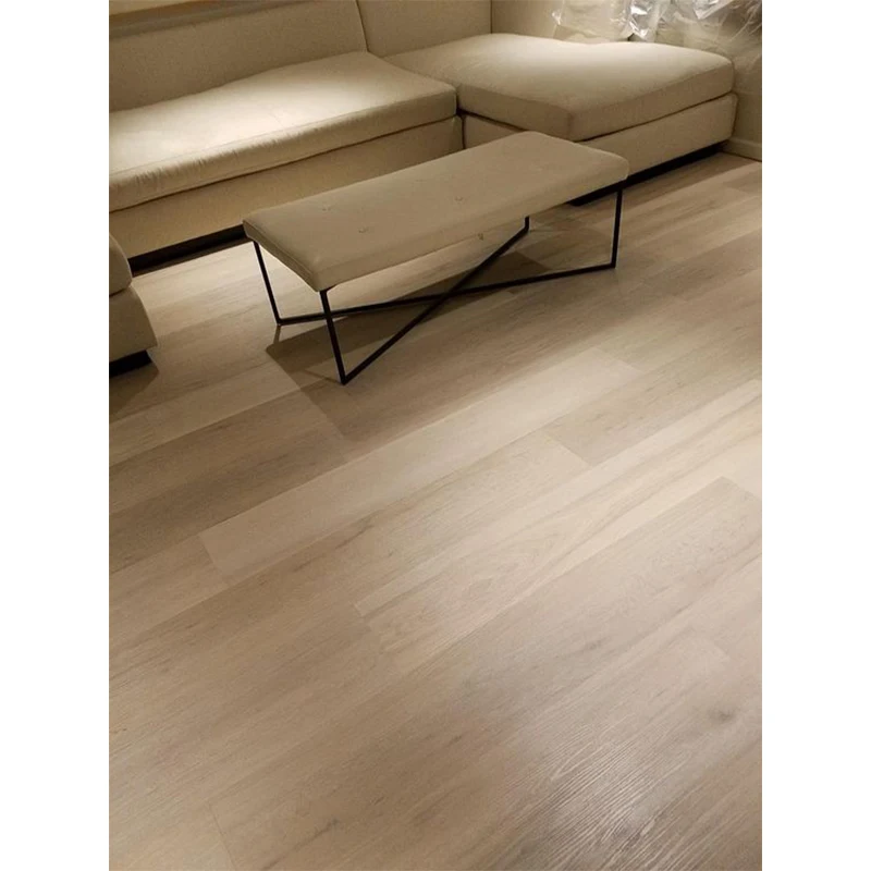 15mm Thickness Chinese Oak Solid Flooring Surface Modern White Wooden Fast Shipping
