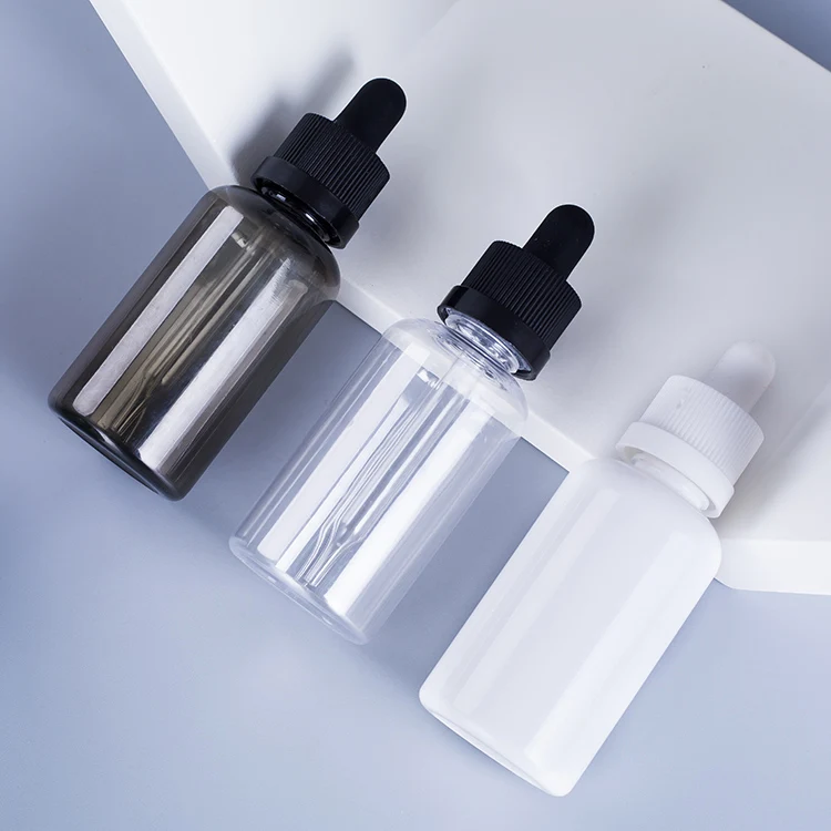 60 Ml 1 Oz Pet Plastic Dropper Bottle