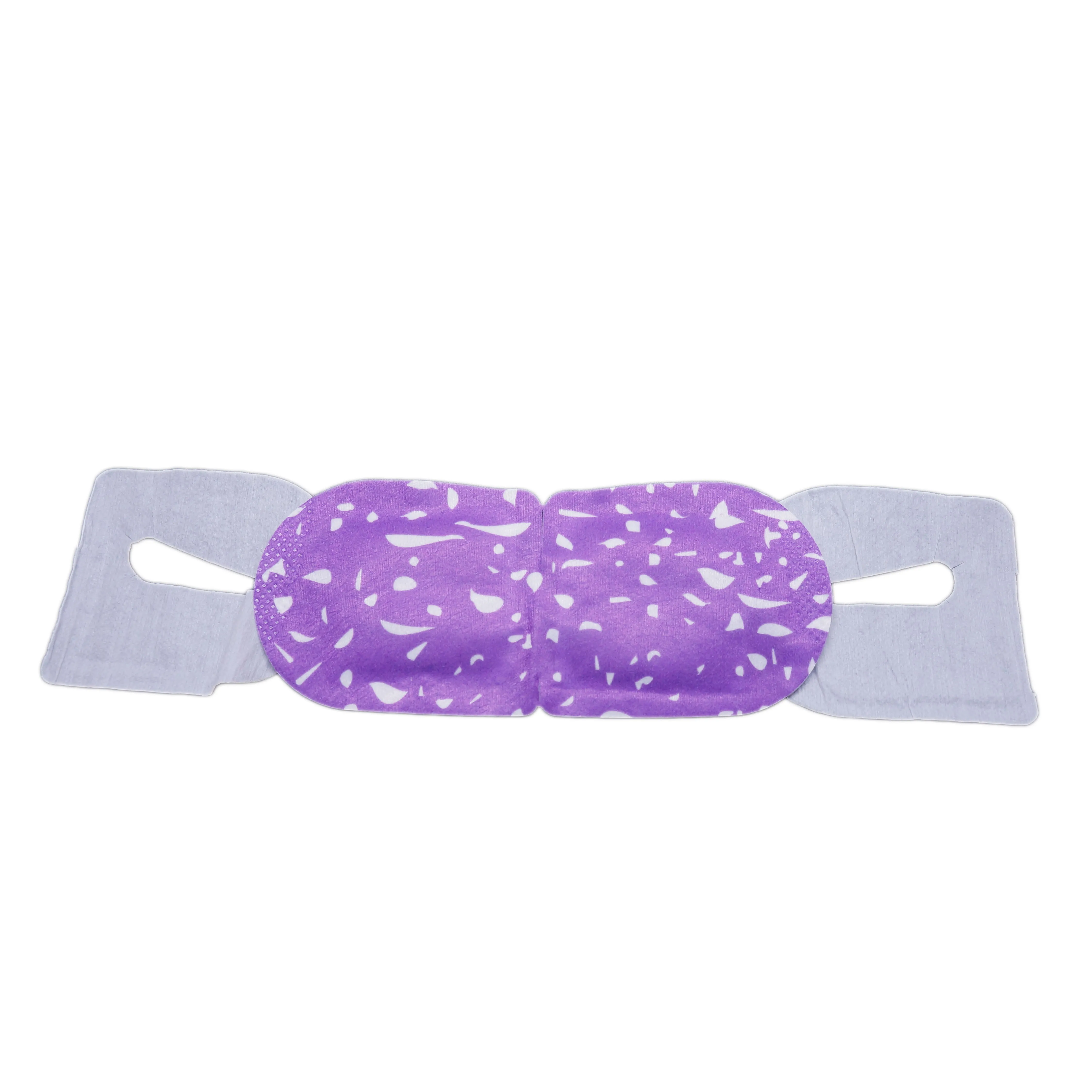 Cotton disposable fashionable air activated self heating heated steam eye mask