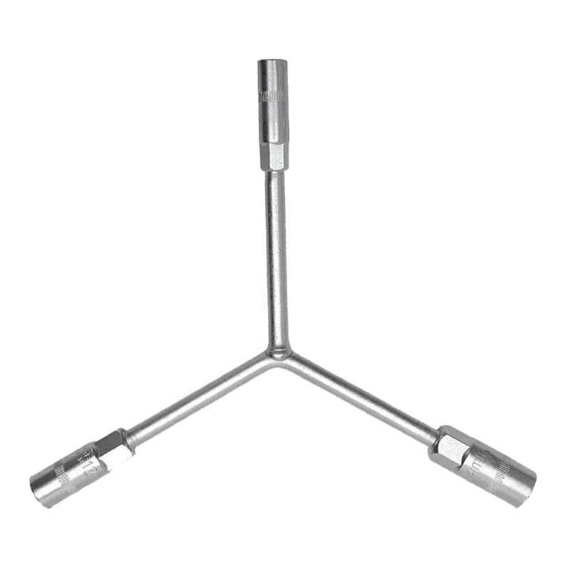 Y-type Socket Head Multi-purpose Long Pipe Socket Wrench Three-fork Socket Wrench
