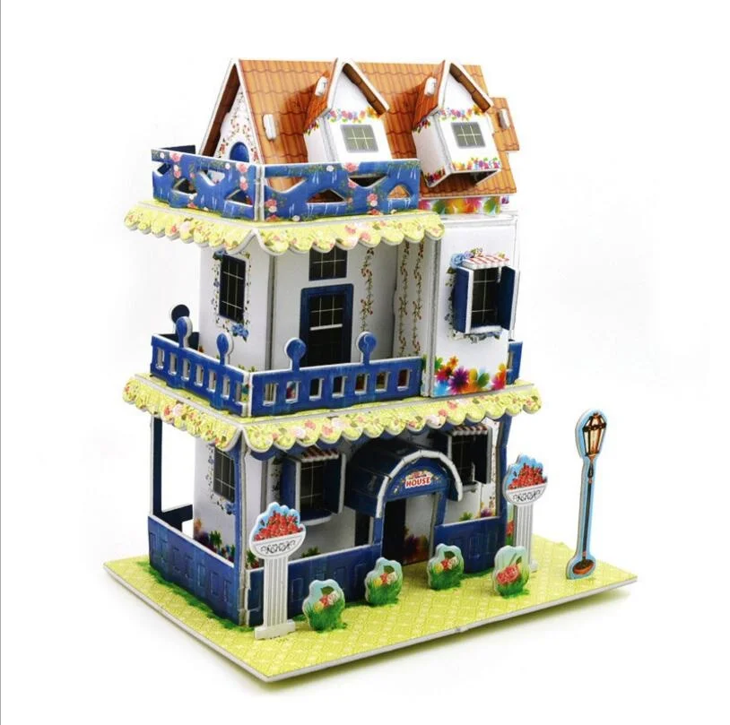 Three Floors House 3d Puzzles For Adults Gift Ideas For 15 Year Boys