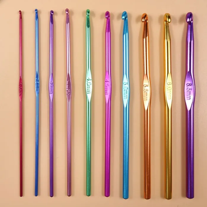 Alumina Knitting Hooks Yarn Sewing Accessories Tools DIY Craft Knit Needle Stainless Steel Crochet Hooks