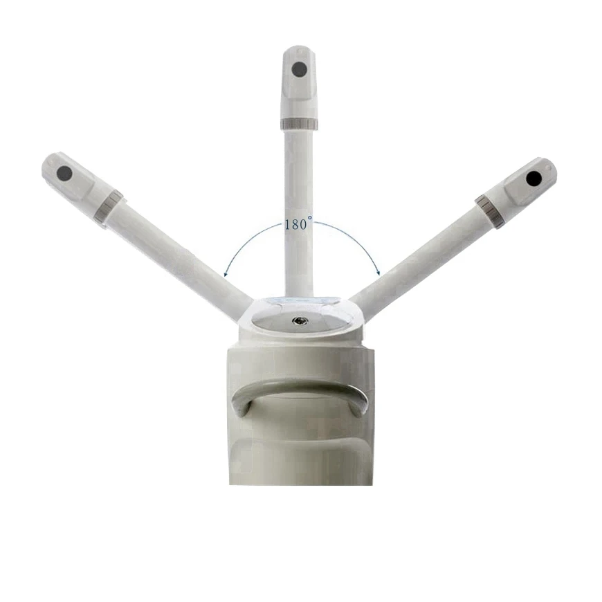 Hot And Cold Spray Face Steamer With 5x Magnifying Lamp Ring Light For Salon Spa Professional Facial Vaporizer Steame