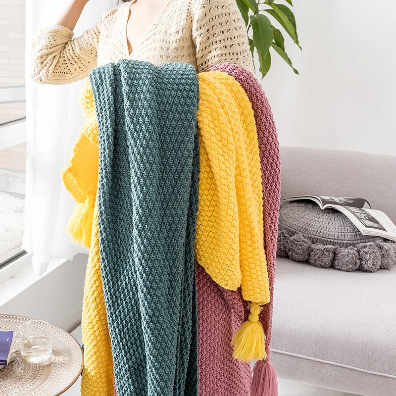 2021 Top Seller Home Custom Baby Adult Soft Cable Kit Super Soft Weighted Throw Blanket