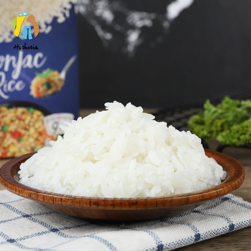 Безглютеновый мгновенный низкоуглеродистый сухой рис konjac shirataki