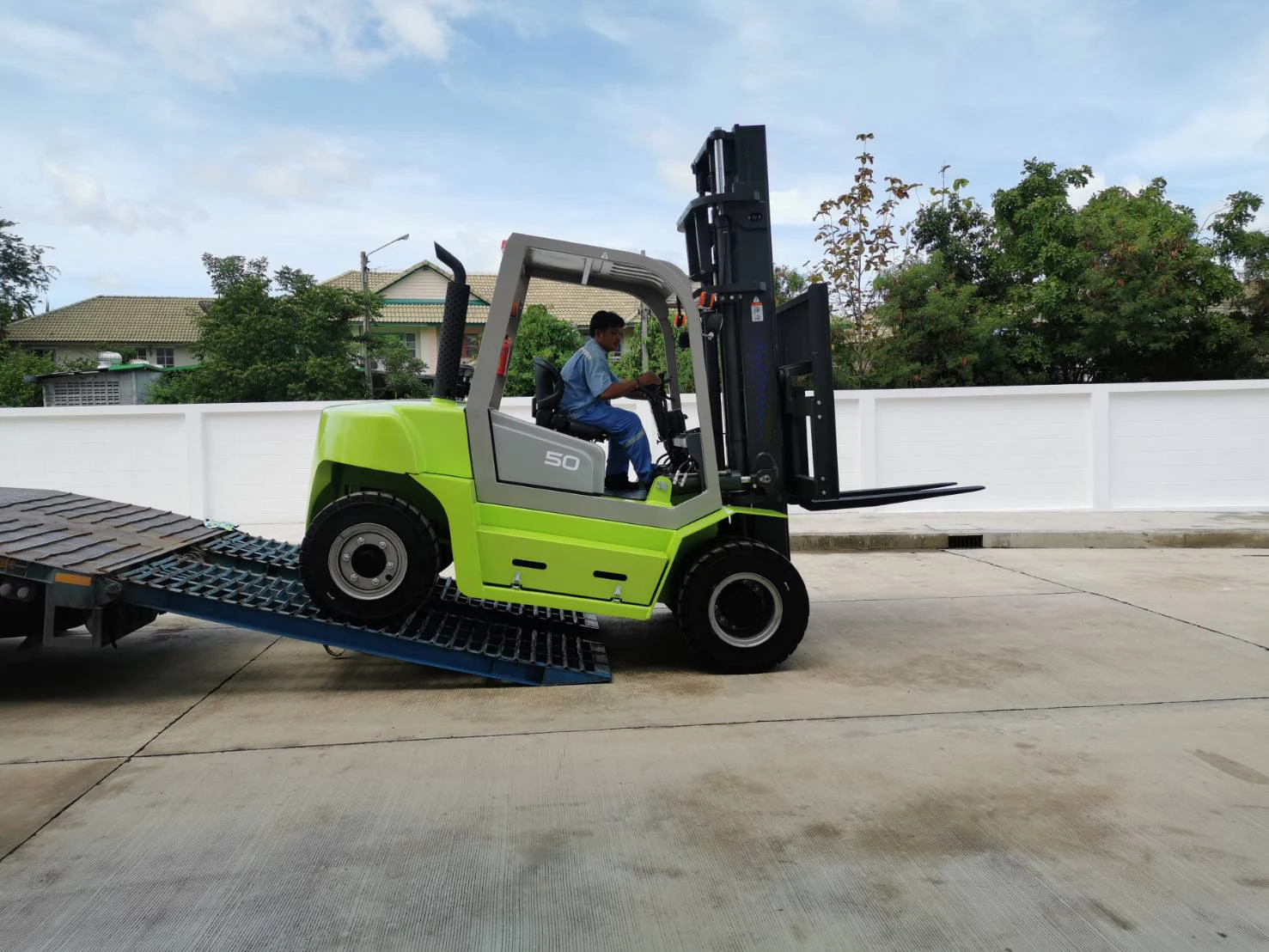 Chinese Top Brand ZOOMLION 5 Ton Mini Diesel Forklift FD50Z with High Efficiency for Sale
