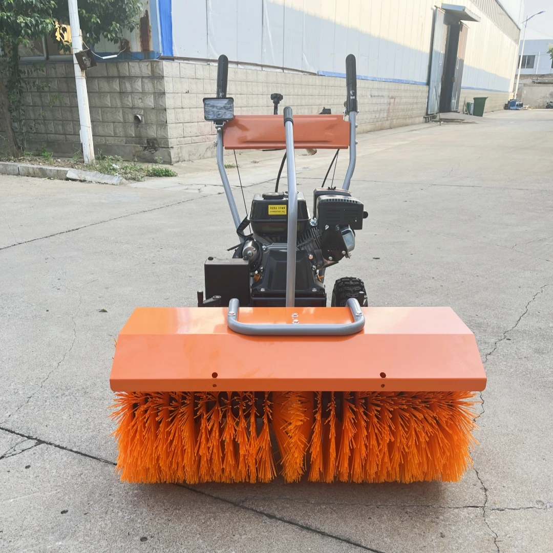 Portable 4wd Wheel Snow Plow Tractor Low Energy Consumption Snow Shovel Machine