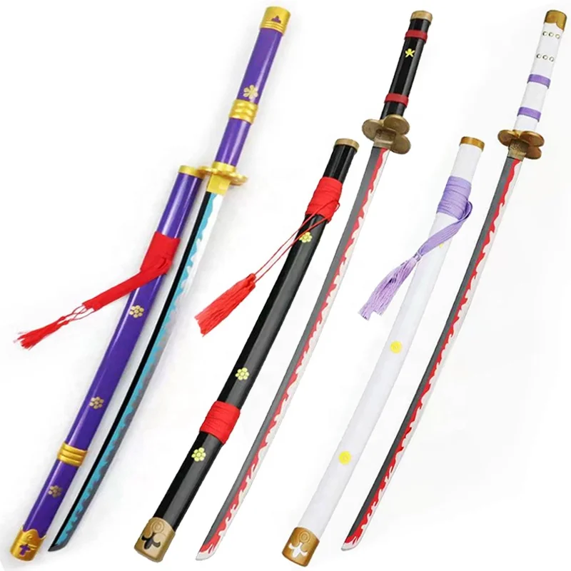 2024 hot sell New Style Abs Kanata One Piece Roronoa Zoro Japan Plastic Katana Anime Cosplay Sword