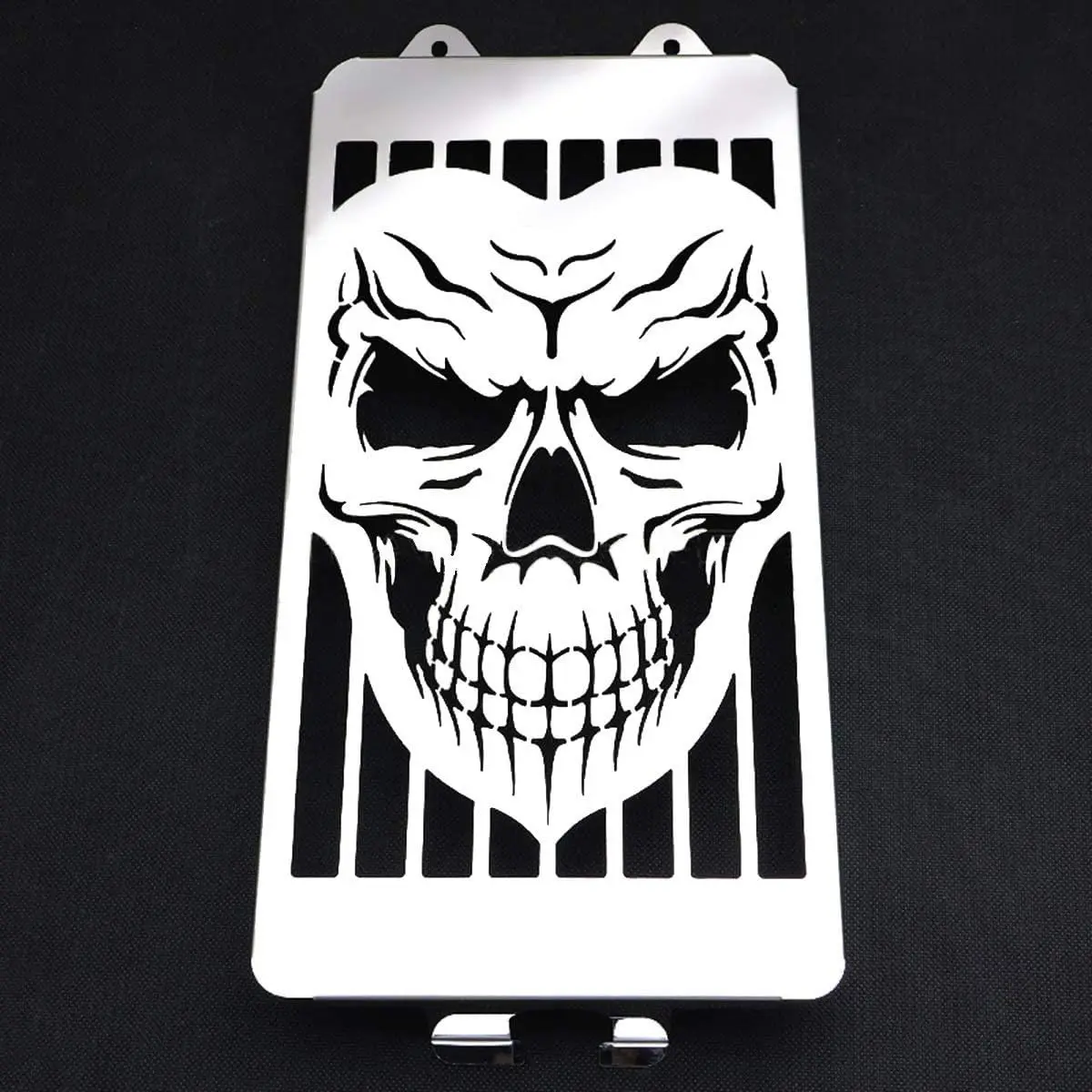 Radiator Cover Guard Grill Grille Shrouds Cooler Protector Compatible With forHonda VTX 1300 VTX1300 C R S T 2003-2009 (SKULL)