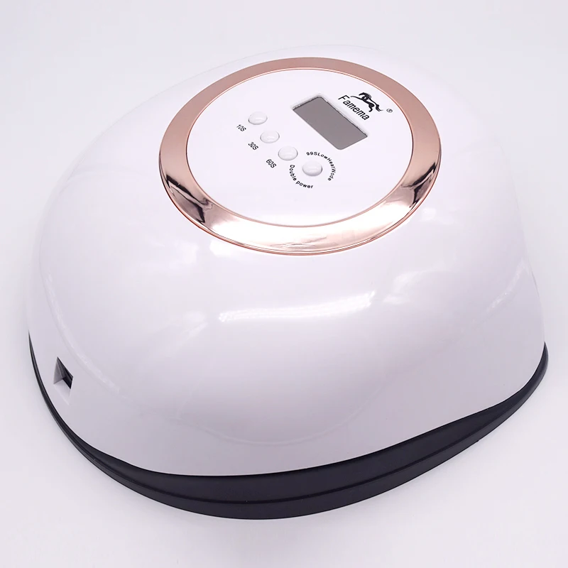 Новейшая 60 Вт 4 таймера Беспроводная перезаряжаемая длинная светодиодная УФ-лампа для отверждения ногтей для гель-лака для ногтей, Мощная батарея для ногтей, светодиодная лампа для ногтей