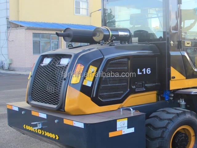 China Famous Brand loaders L16 small loader with huge front loader on hot sell and in stock