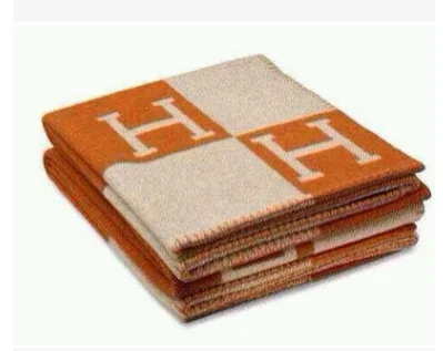 
Wool Throw Plaid H travel Stripe Wool Blanket 