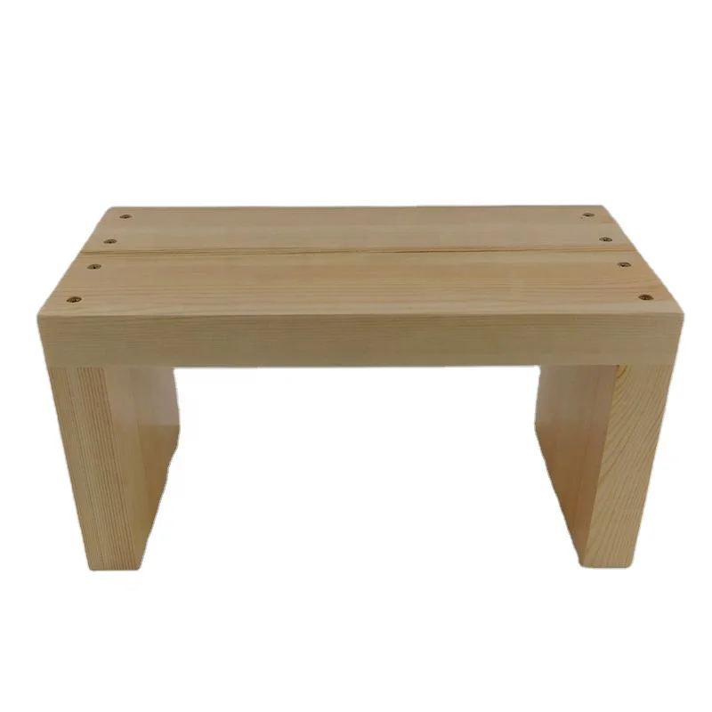 Wood Flower Pot Stand Outdoor Plant Rack Home Accents Decoration