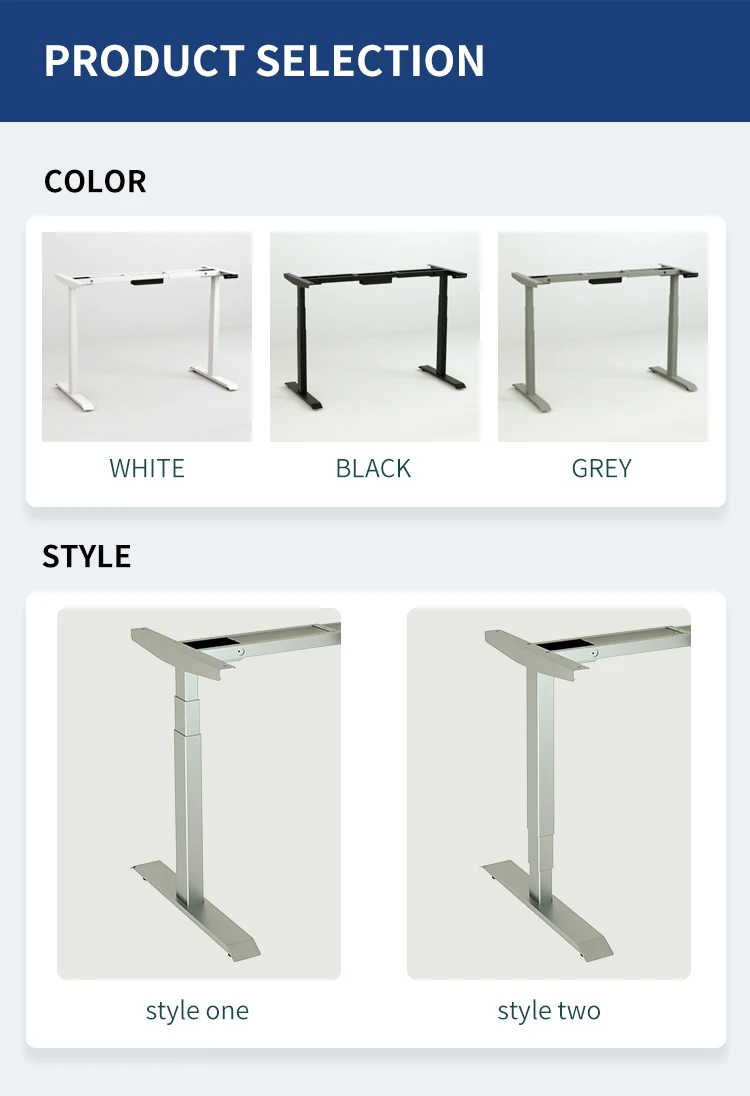 Kingaut manufacturer electric lifting column desk